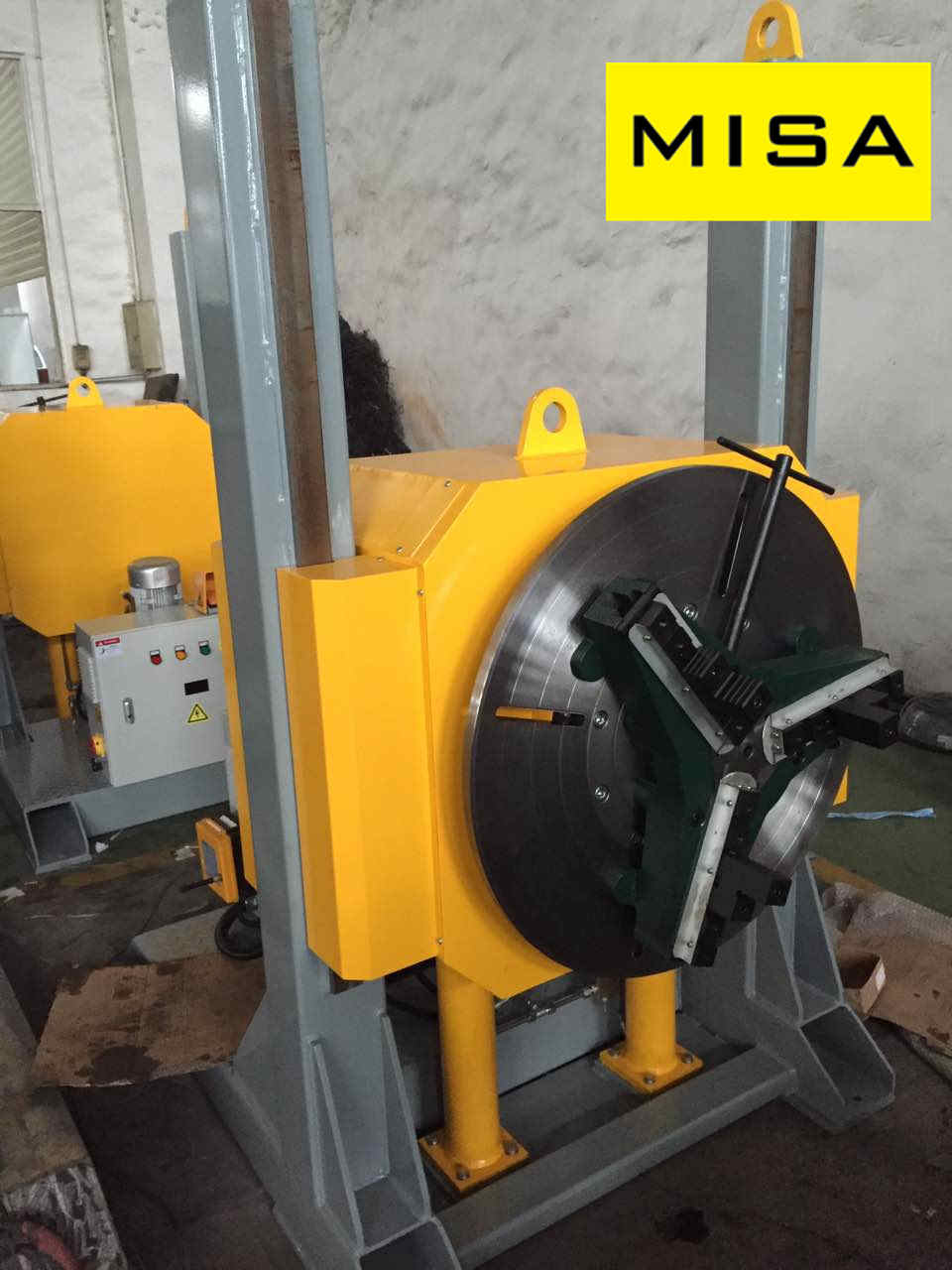 3 Axis Hydraulic Welding Positioner Motorized Rotating 3 Ton Q235 Material