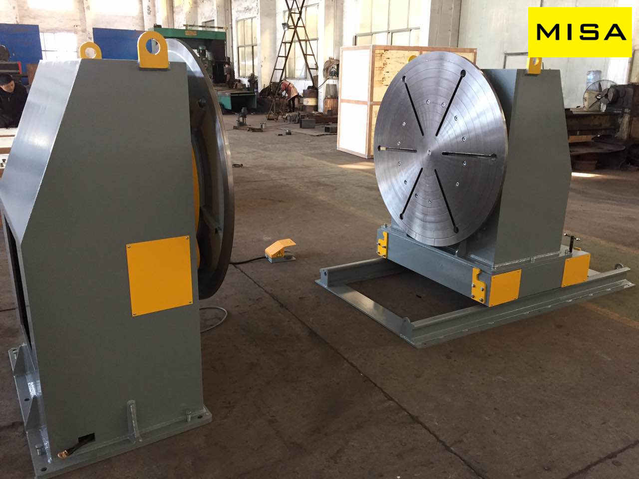 Fixed Head Tail With Horizontal Welding Turning Table And Φ1000mm Table