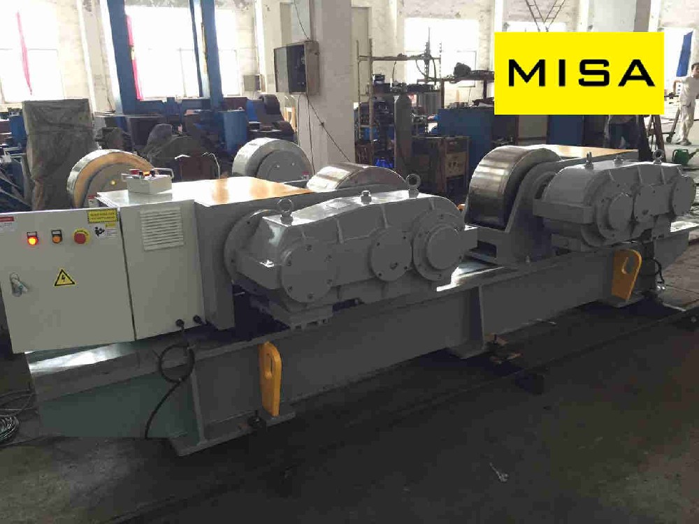 Assembly Steel Pipe Conventional Turning Rollers With 350mm Wheel Diameter