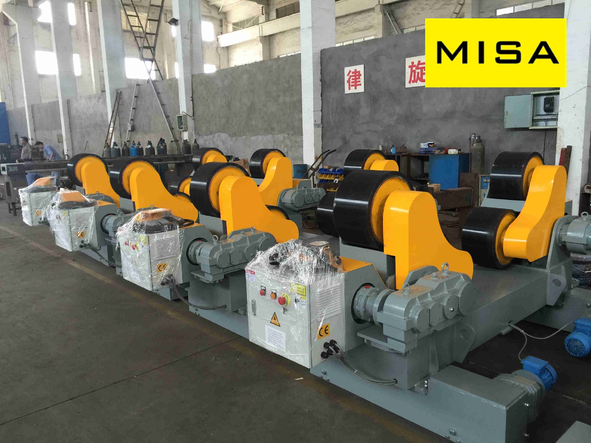 HGZ-40 6-60m/h Wheel Vecolity Self-aligning Welding Rolls For Pipe Welding