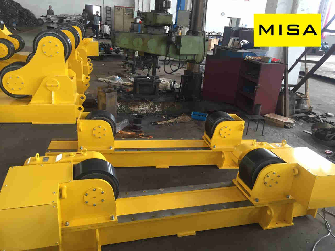 HGK-20 Pipe Automatic Adjustable Welsing Rolls With 2*1.5kw Motor For Pressure Vessel Welding