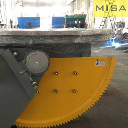 2, 000kg Manual Elevaling Positioner for Pipe Elbow and Flange Welding and Positioning Equipment