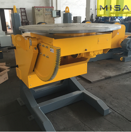 2, 000kg Manual Elevaling Positioner for Pipe Elbow and Flange Welding and Positioning Equipment