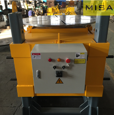2, 000kg Manual Elevaling Positioner for Pipe Elbow and Flange Welding and Positioning Equipment