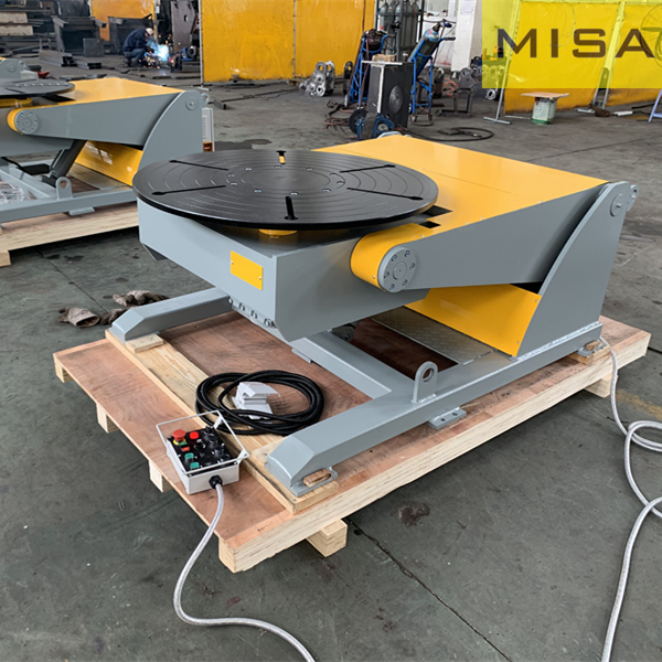 3,000kg Capacity Hydraulic Welding Positioner Rotary Positioner Pipe Welding And Positioning Equipment