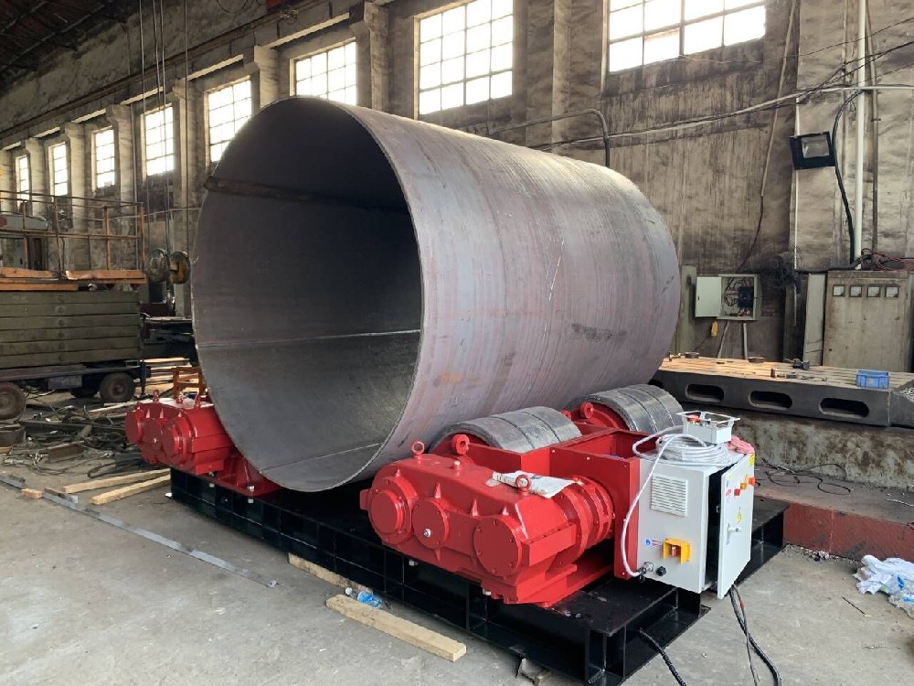 Application of welding rotator in Pressure Vessel